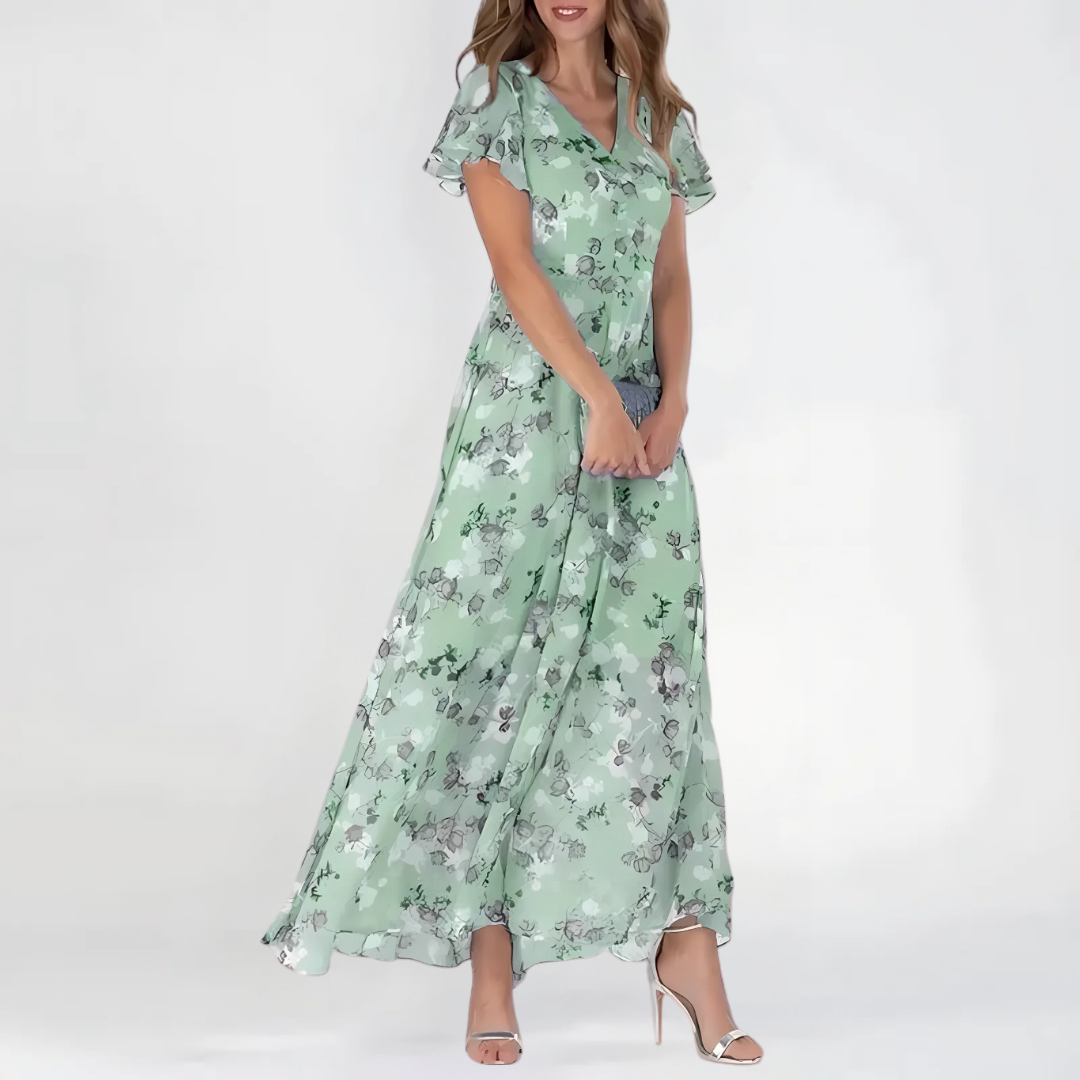 Superbe robe femme mini Daisy, design glamour mode féminine, effet amincissant et coupe chic pour occasion.