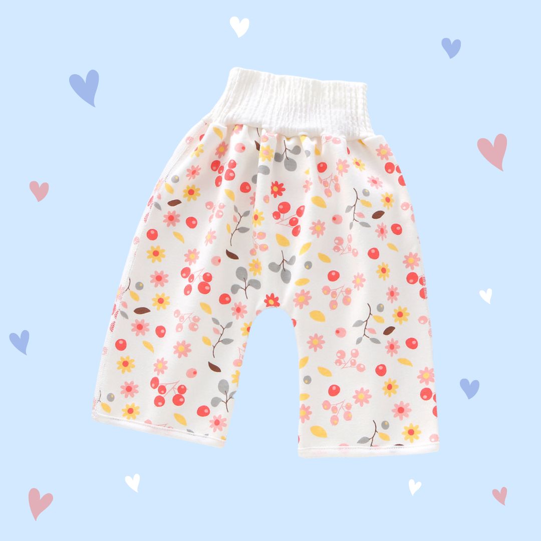 Jupe anti-fuite ComfortWeave pour enfant. Conception douce pour un sommeil paisible et des nuits au sec.