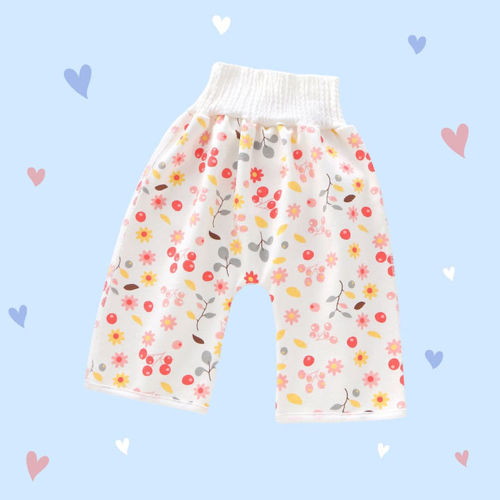 Jupe anti-fuite ComfortWeave pour enfant. Conception douce pour un sommeil paisible et des nuits au sec.