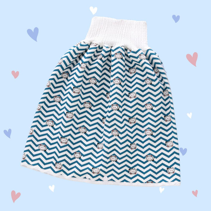 Jupe-culotte imperméable ComfortWeave pour enfant. Confort nocturne et protection optimale contre les fuites.