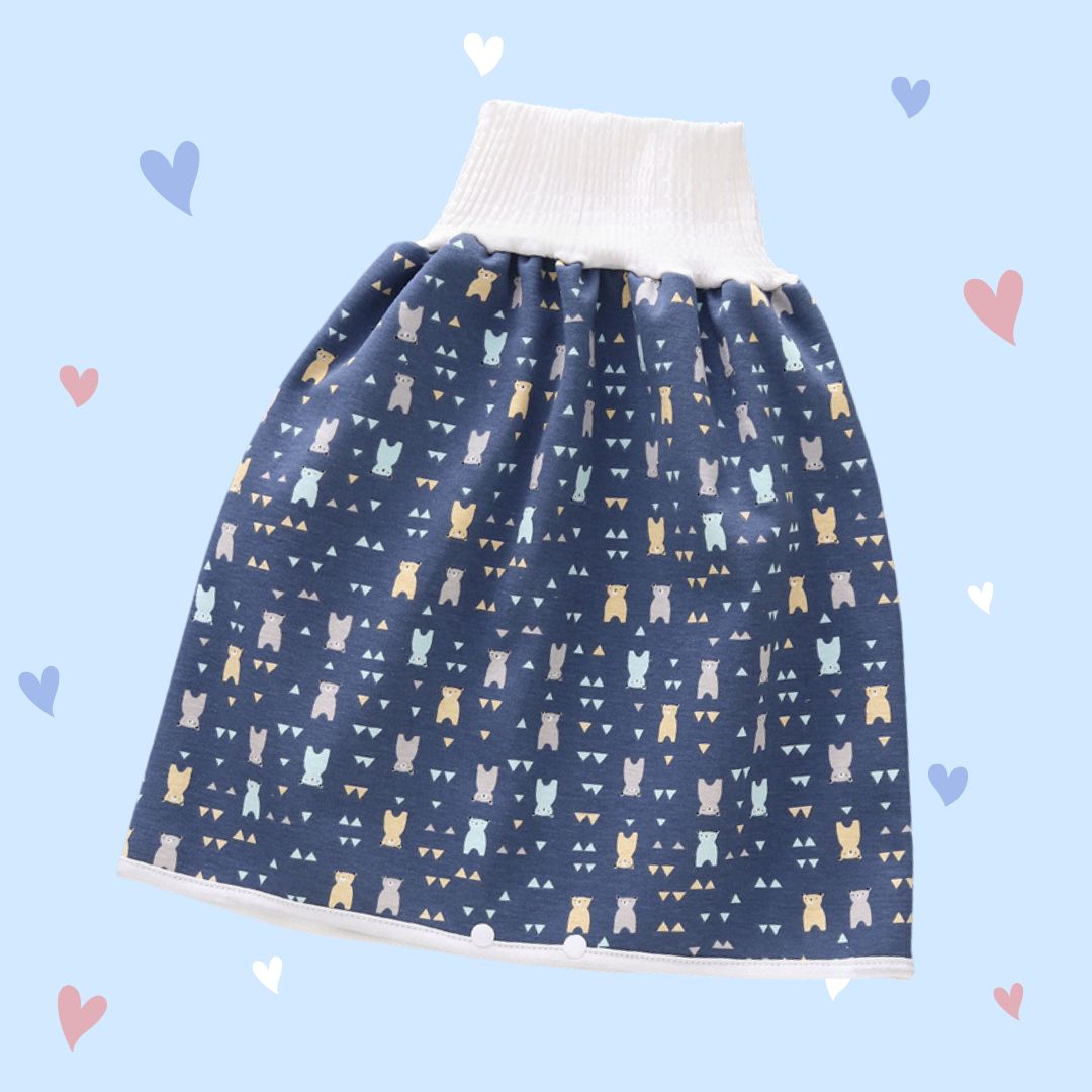 Pantalon anti-fuite écologique enfant ComfortWeave. Confort et hygiène pour les nuits sèches de votre bébé.