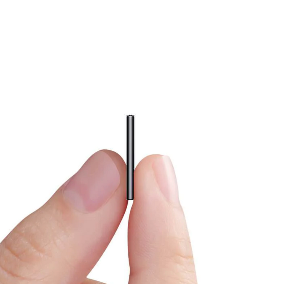 Enregistreur vocal discret ultra-compact, activation vocale, longue autonomie, audio HD.