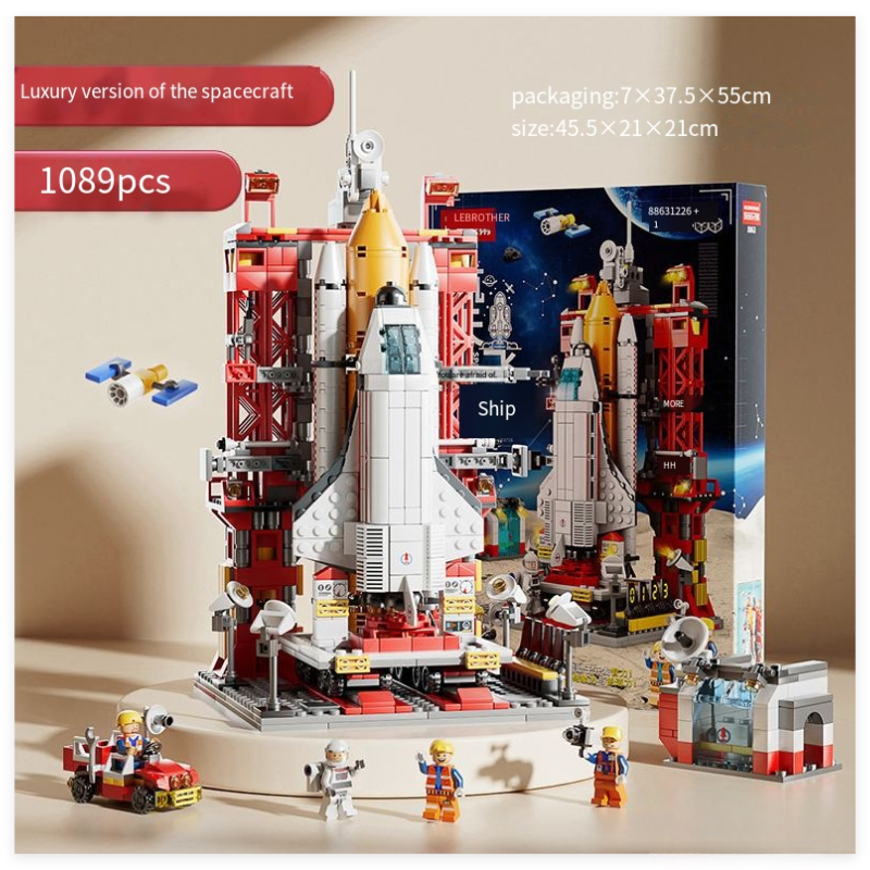 Modèle de construction détaillé du Système de Lancement Spatial NASA Artemis SLS Orion, idéal pour collectionneurs adultes.