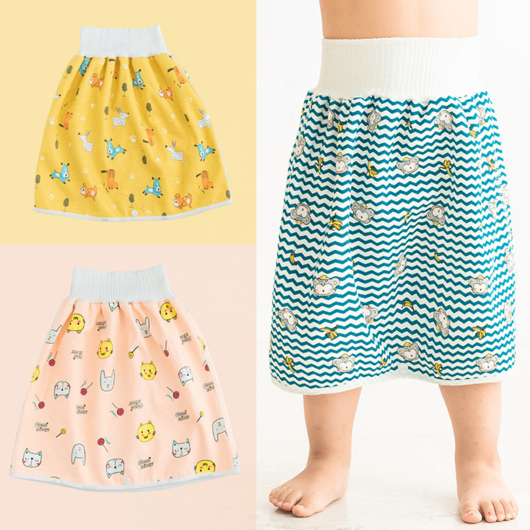 Culotte d'apprentissage imperméable bébé, assure propreté et confort lors de l'acquisition de la propreté.