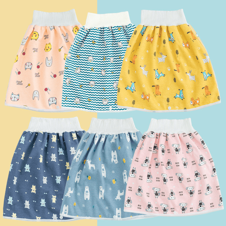Culotte d'apprentissage évolutive et imperméable pour enfant, soutien efficace pour passer de la couche au pot.