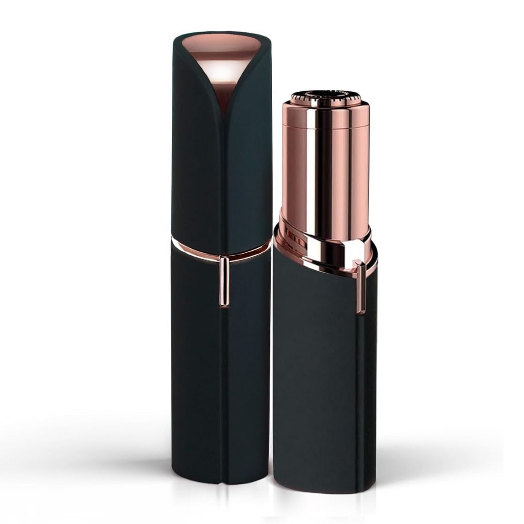 Obtenez une peau douce et radieuse avec cet épilateur visage femme portable.
