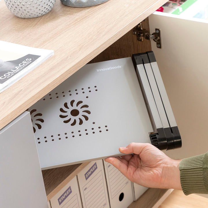Accessoire ordinateur stable, support ajustable pour PC portable, idéal pour la maison et le bureau.