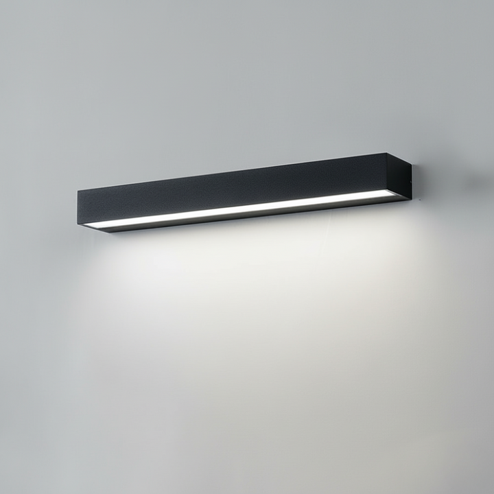 Applique murale LED à double faisceau, moderne, étanche IP65 pour éclairage extérieur vers le haut et le bas.