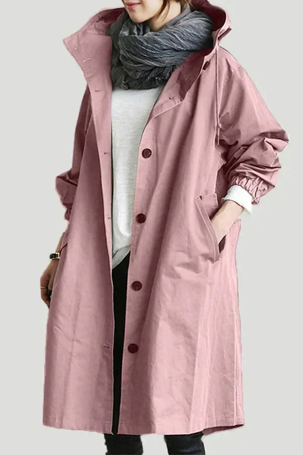 Manteau de pluie femme Elizabeth: protection pluie, respirant, style urbain chic, confort et mode féminine.
