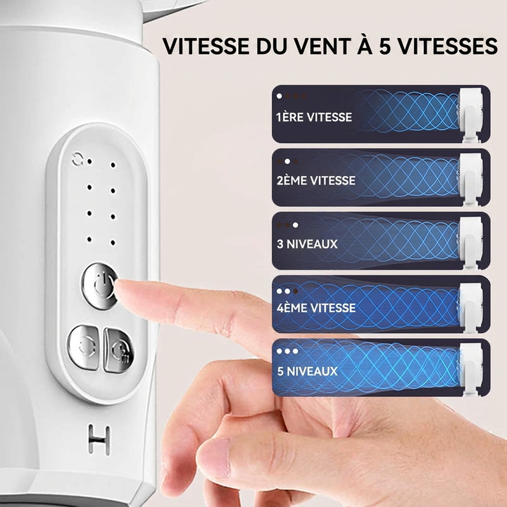 Rafraîchisseur d'air ventilateur sur pied silencieux avec télécommande. Idéal pour un confort optimal au bureau ou à la maison.