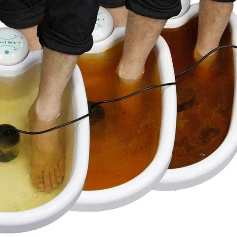 Baignoire de pieds ionique, pour une expérience de spa luxueuse et revitalisante chez vous.