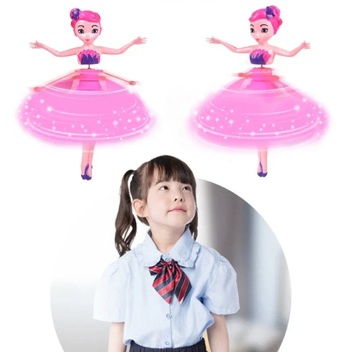 Princesse fée volante magique, jouet interactif pour enfants. Cadeau idéal stimulant le développement cognitif.