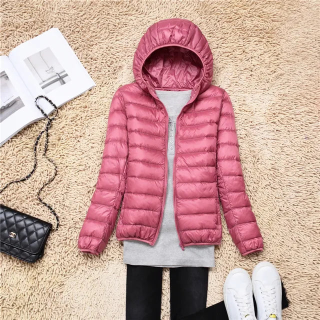 Veste femme mode, compressible pour voyage, assure chaleur et élégance en toute saison.