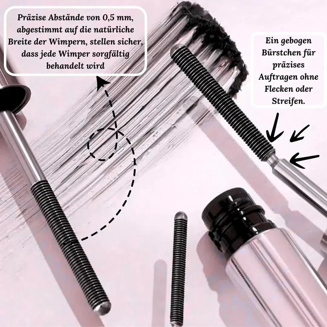 Cosmétique femme: Mascara volume intense waterproof longue tenue, pour des cils définis et sans grumeaux.