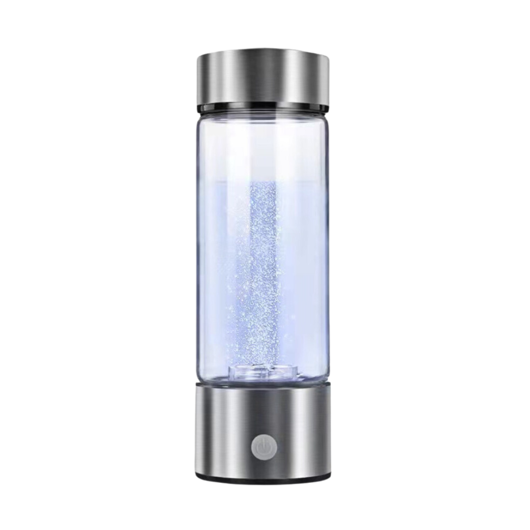 Bouteille d'eau antioxydante pour une meilleure santé et plus d'énergie, grâce à l'hydrogène moléculaire.