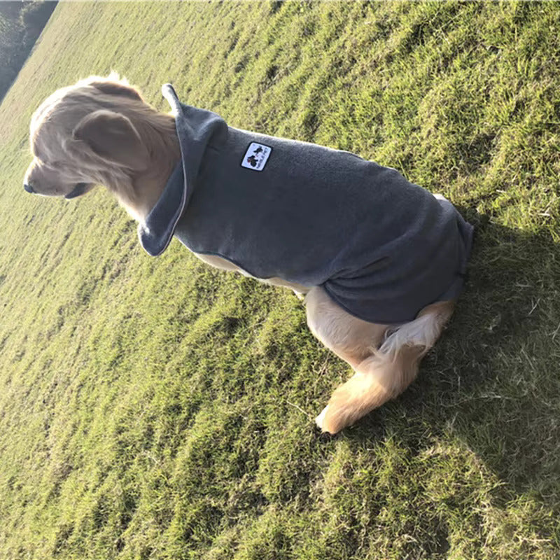 Manteau thermique chaud pour chien, imperméable, parfait pour l'hiver et les longues promenades sécurisées.
