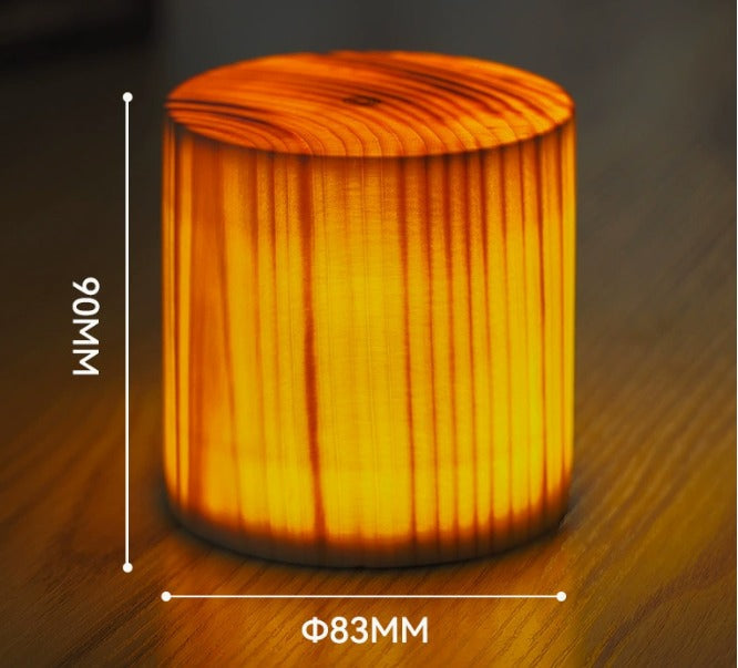 Lampe de table moderne tactile LED, sans fil rechargeable, idéale pour créer une ambiance relaxante.