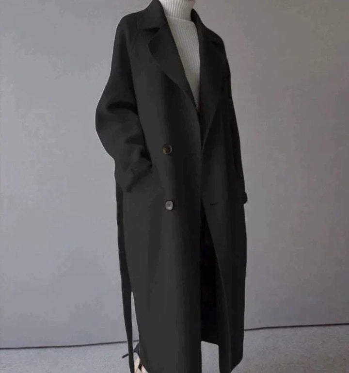 Manteau femme hivernal Isabelle, chaud et confortable, en tissu de qualité supérieure.