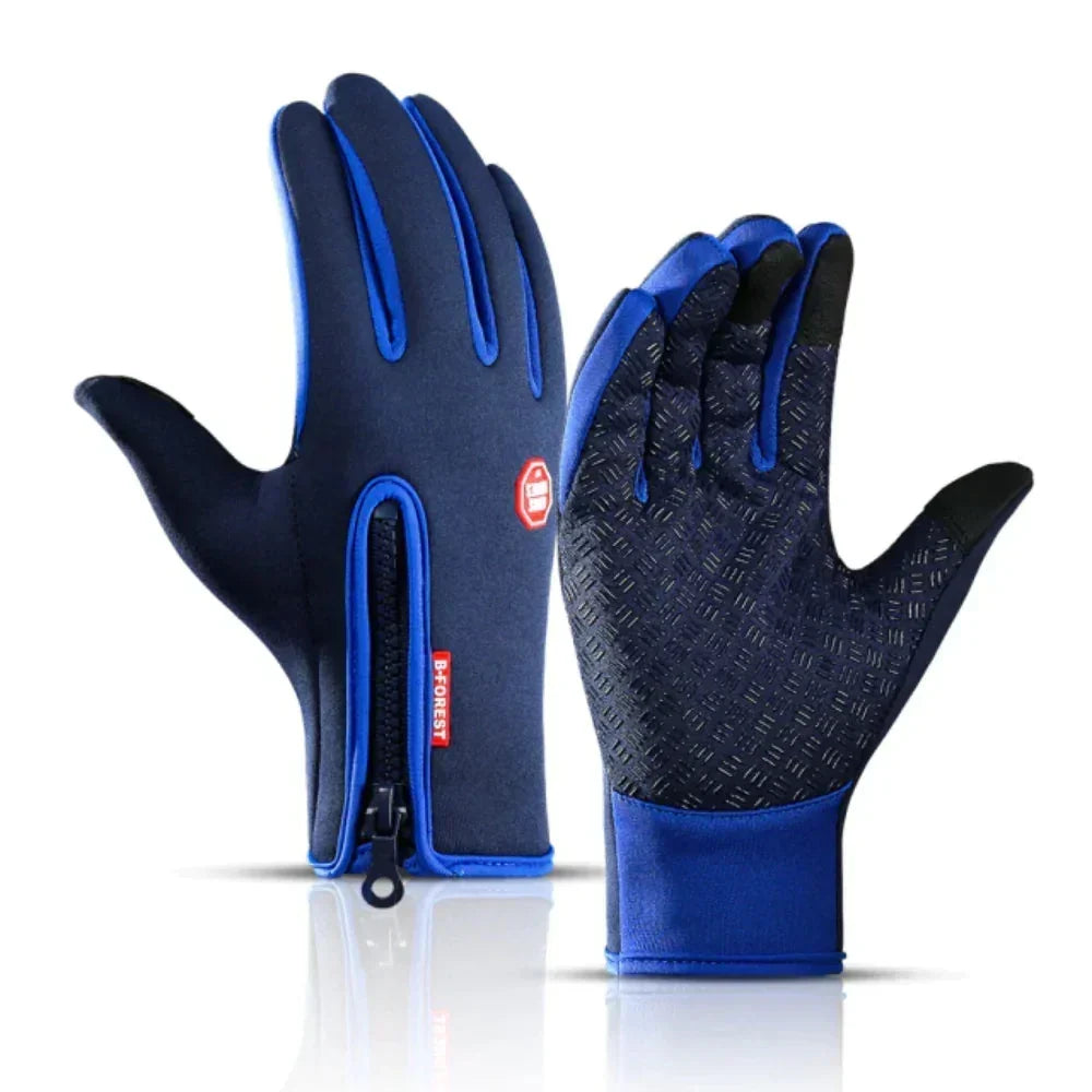 Gants d'hiver unisexe pour activités extérieures, protection contre le froid, l'eau et le vent. Écran tactile.