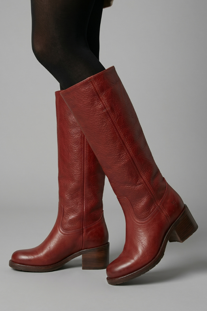 Découvrez les bottes Ottavia mi-mollet, un confort optimal et un design chic pour vos tenues d'automne.