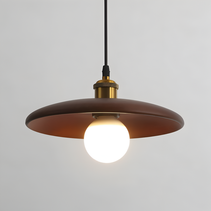 Décoration intérieure : suspension en chêne, design japonais épuré pour une ambiance zen.