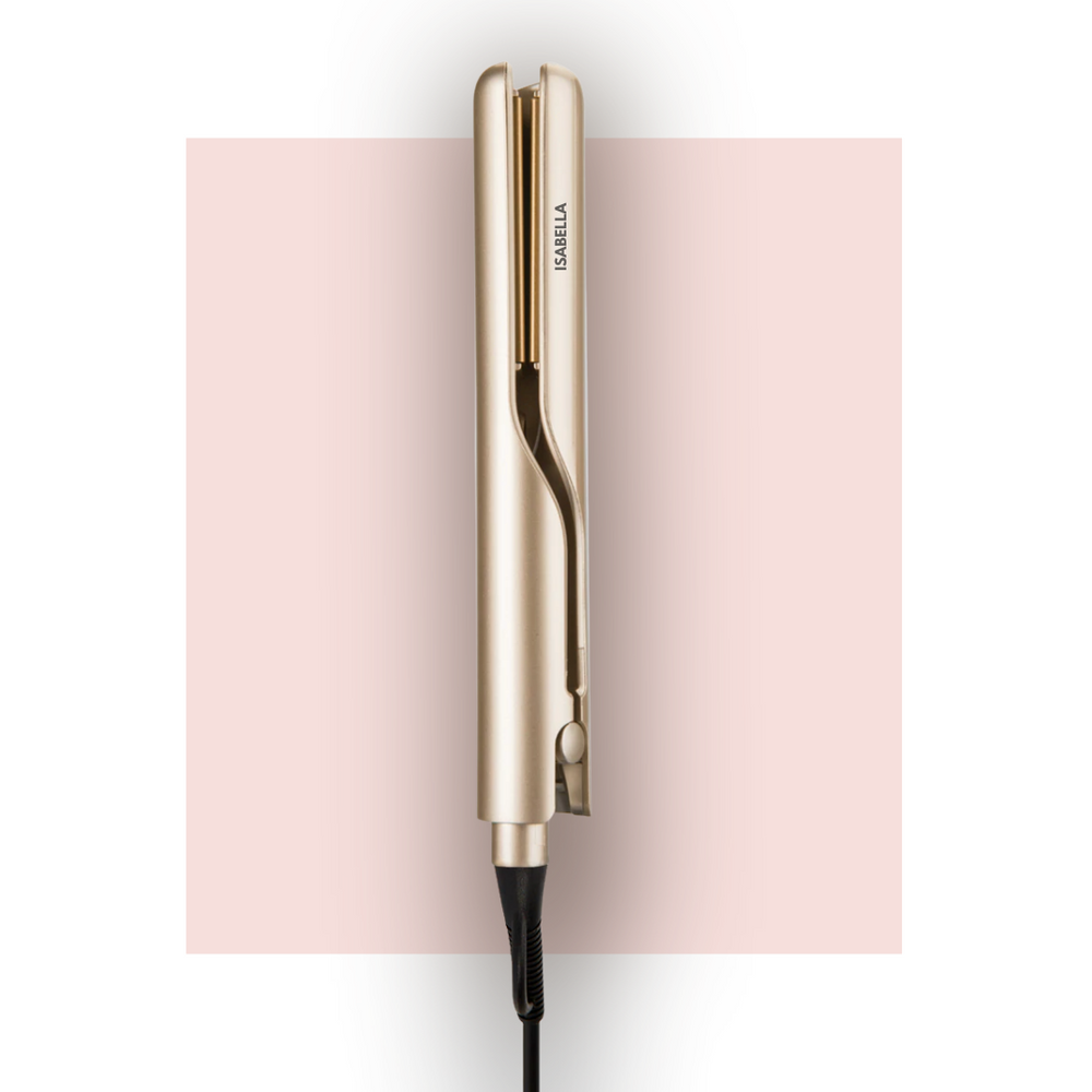Appareil coiffure KaysHair pour femmes, créez des boucles ou lissez vos cheveux facilement et rapidement.