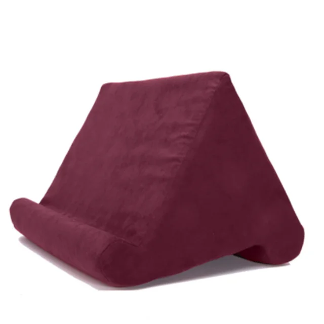 Support coussin stable pour tablette et liseuse. Assure un confort mains libres idéal pour la lecture et le visionnage.