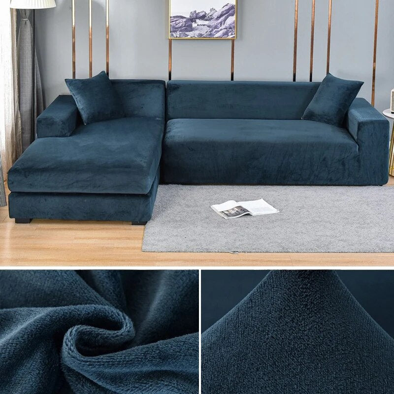 Donnez un coup de jeune à votre salon avec cette housse de canapé extensible universelle. Renouveau canapé garanti.