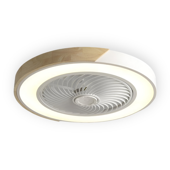 Ventilateur de plafond LED, design moderne. Un ajout silencieux pour le confort de votre intérieur.