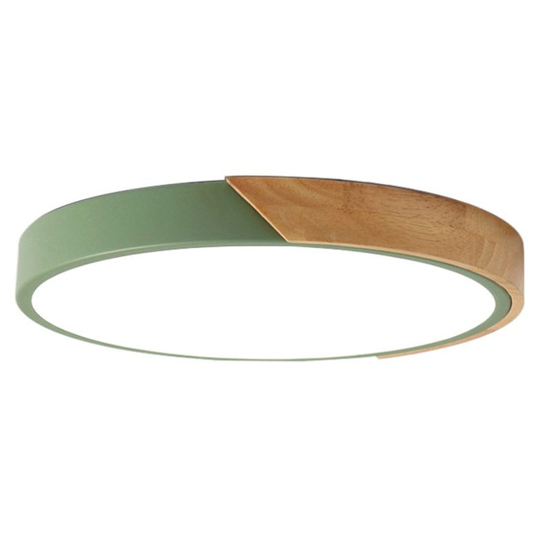 Plafonnier LED rond moderne pour salon et chambre. Éclairage design intérieur. [[lstfy-media:1]]