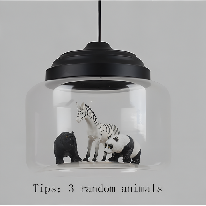 Lampe pendante scandinave, parfaite pour décorer une chambre d'enfant avec un thème nordique.