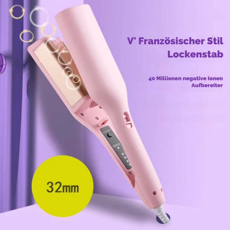 Créez des boucles parfaites avec ce fer automatique, contrôle de température précis, accessoire beauté.