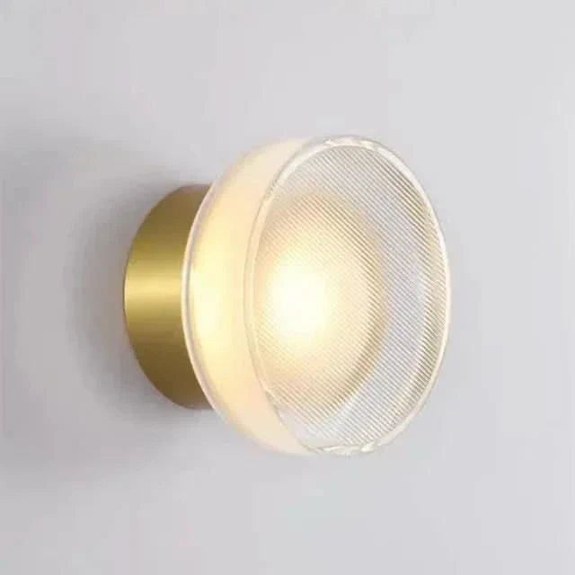 Applique murale LED à économie d'énergie, dimmable, éclairage intérieur moderne en aluminium, lumière blanc chaud.