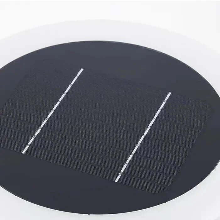 Spot solaire LED de jardin, étanche, idéal pour mettre en valeur arbres, arbustes et façades.