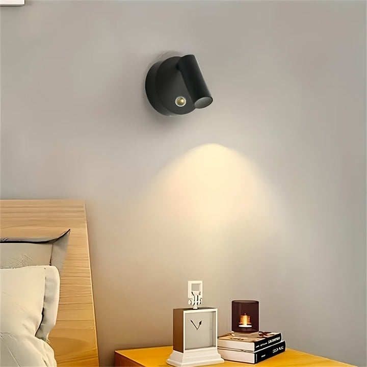 Spot lumineux LED tactile, rechargeable, parfait pour la décoration et l'ambiance intérieure contemporaine.