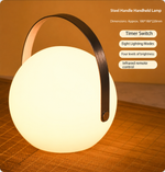 Lampe portable « 18-Ball » – 8 modes d'éclairage + télécommande + rechargeable par USB
