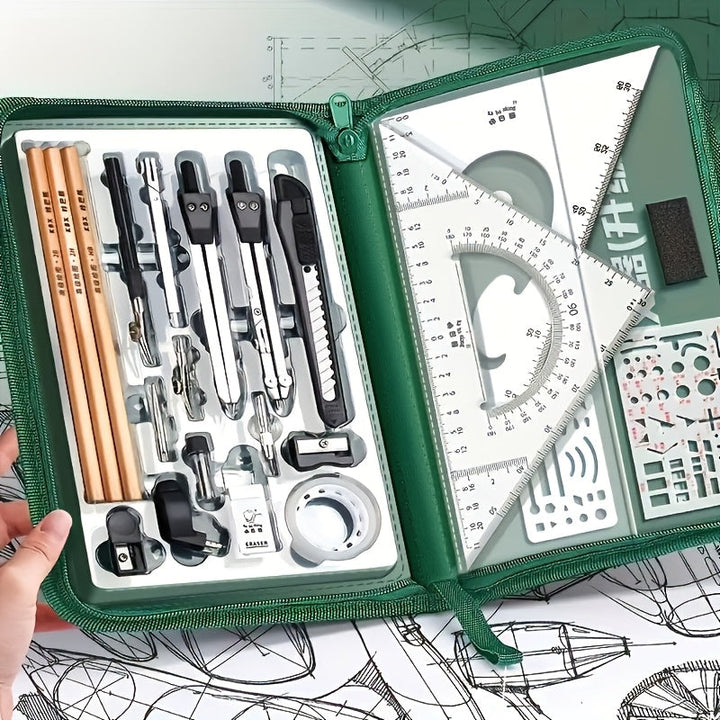 Instruments de dessin technique PrecisionDraft durables et robustes, parfait pour une utilisation intensive. Qualité pro.