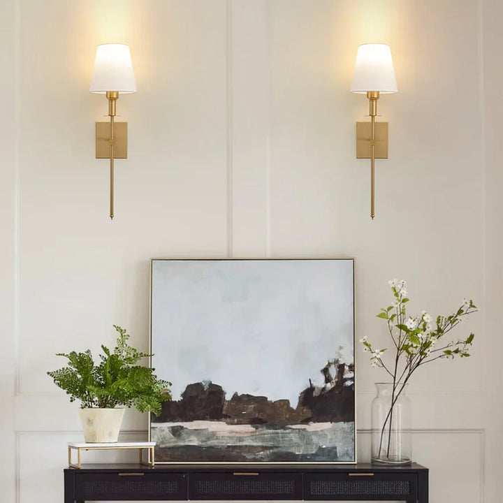 Lampe murale décorative LED sans fil, rechargeable. Lot de 2 pour un éclairage d'ambiance intérieur moderne.