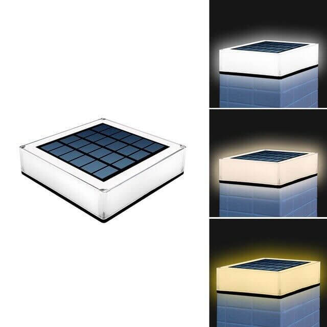Créez une ambiance avec cette lampe solaire LED jardin, éclairage extérieur doux et écologique, automatique.