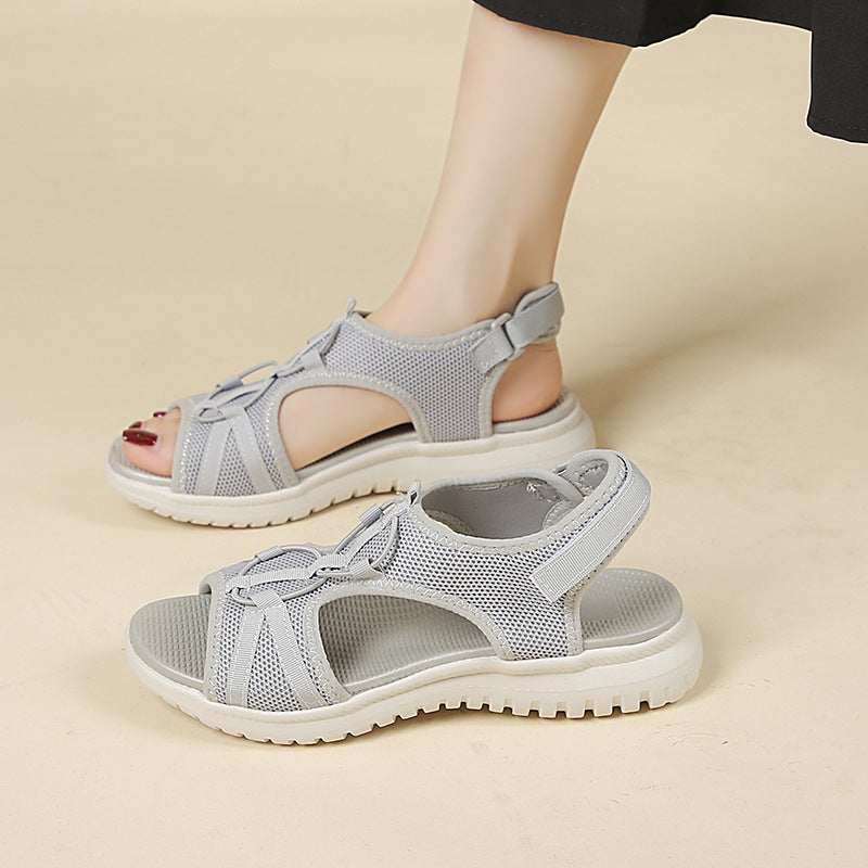 Sandales femme orthopédiques réglables, confortables pour pieds sensibles. Soutien, stabilité et bien-être à la marche.