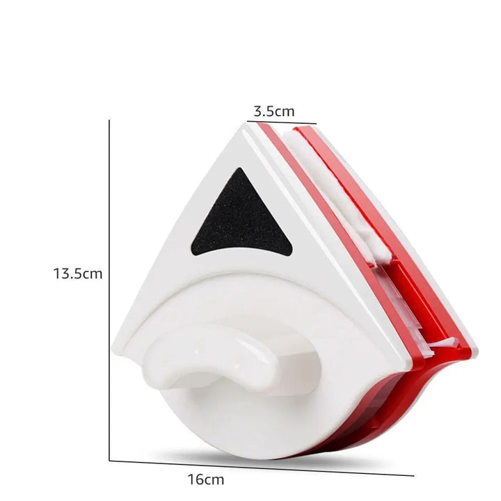 Obtenez des vitres sans traces avec ce nettoyeur de fenêtre magnétique double face, conçu pour un usage facile.