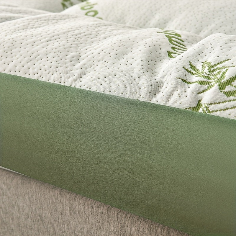 Surmatelas King Size BambooDream: la solution idéale pour un sommeil frais, un confort doux et un bon maintien.