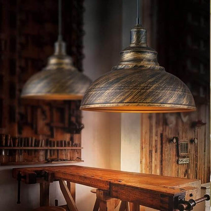 Retro Industriell Taklampa - Vintage Loft Design