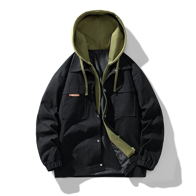 Veste mi-saison homme, coupe urbaine et légère. Confortable pour printemps/automne, idéale pour un look décontracté.