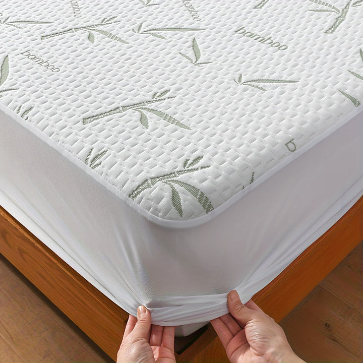 Protège-matelas BambooCool respirant pour un sommeil rafraîchissant et un confort optimal.