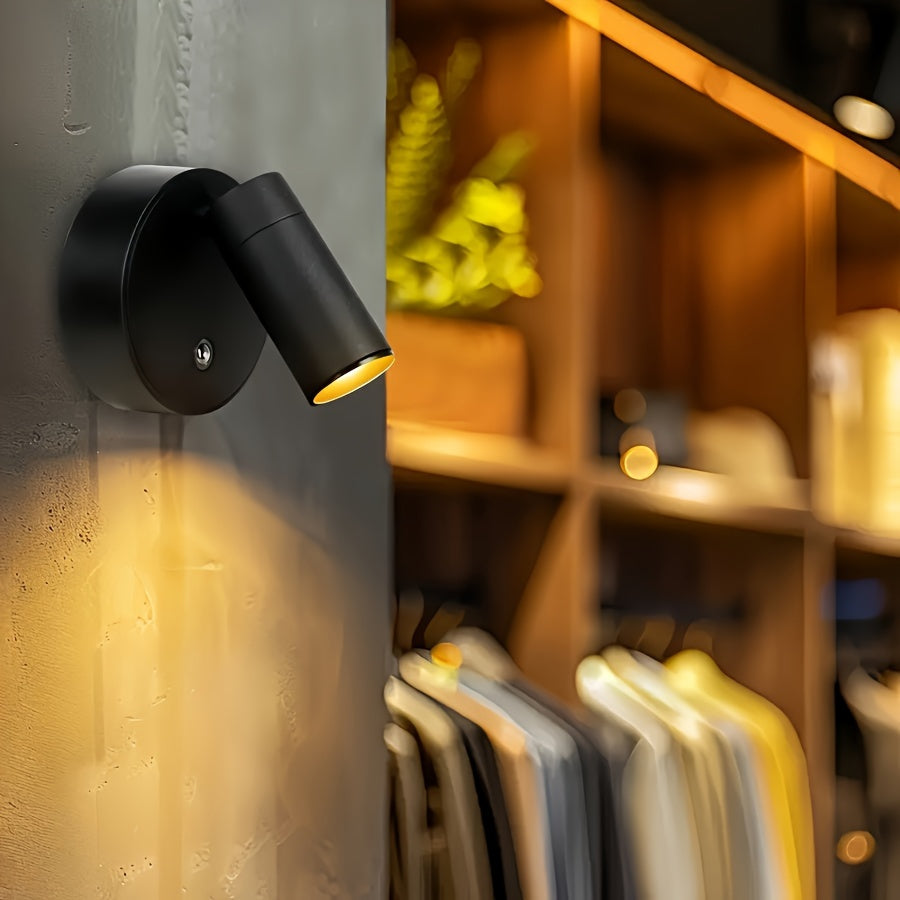 Éclairage d'ambiance LED dimmable tactile, lampe spot décorative rechargeable pour intérieur.