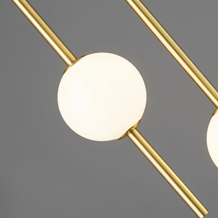 Luminaire suspendu LED contemporain, idéal pour salle à manger. Hauteur ajustable et lumière douce pour une ambiance moderne.