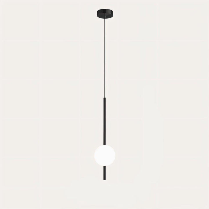 Suspension LED design pour éclairage d'îlot de cuisine. Moderne, élégante et ajustable pour un intérieur contemporain.