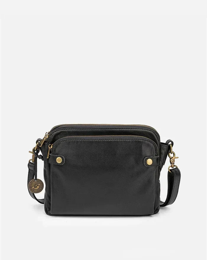 Sac bandoulière polyvalent et élégant pour hommes et femmes, parfait pour un look chic et décontracté. Style unisexe.