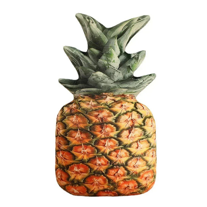 Coussin décoratif peluche fruit, ambiance joyeuse et confort douillet pour toute pièce de la maison.